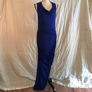 Express NWOT Dress in Marled Blue/Black